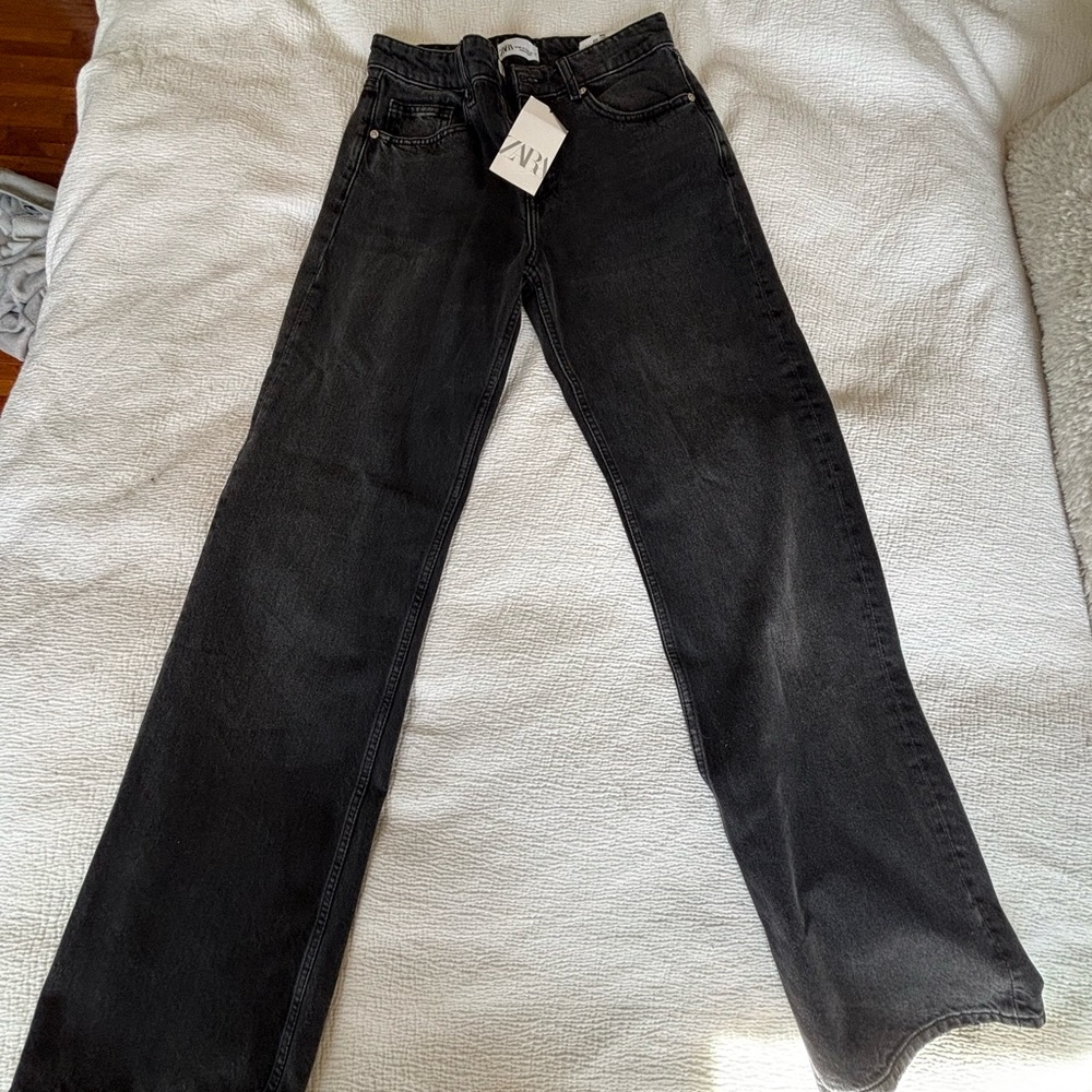 Zara Women's Black Jeans